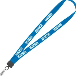 Lanyard - 7/8 inch - 34 inches - Snap with Metal Bulldog Clip