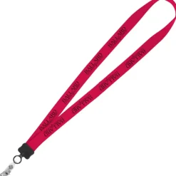 Lanyard - 7/8 inch - 36 inches - Snap with Metal Bulldog Clip