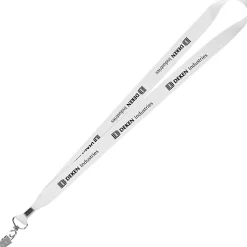 Lanyard with Metal Bulldog Clip - 3/4 inch