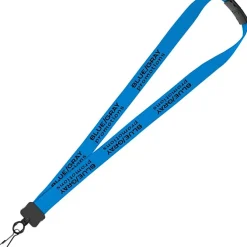 Lanyard with Neck Clasp - 7/8 inches - 32 inches - Metal Swivel Snap Hook