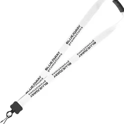 Lanyard with Neck Clasp - 7/8 inches - 32 inches - Metal Swivel Snap Hook