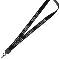 Lanyard with Neck Clasp - 7/8 inches - 32 inches - Metal Swivel Snap Hook