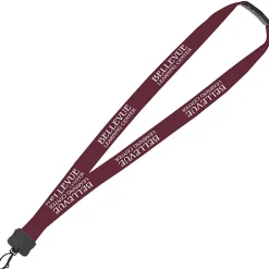 Lanyard with Neck Clasp - 7/8 inches - 32 inches - Plastic Swivel Snap Hook