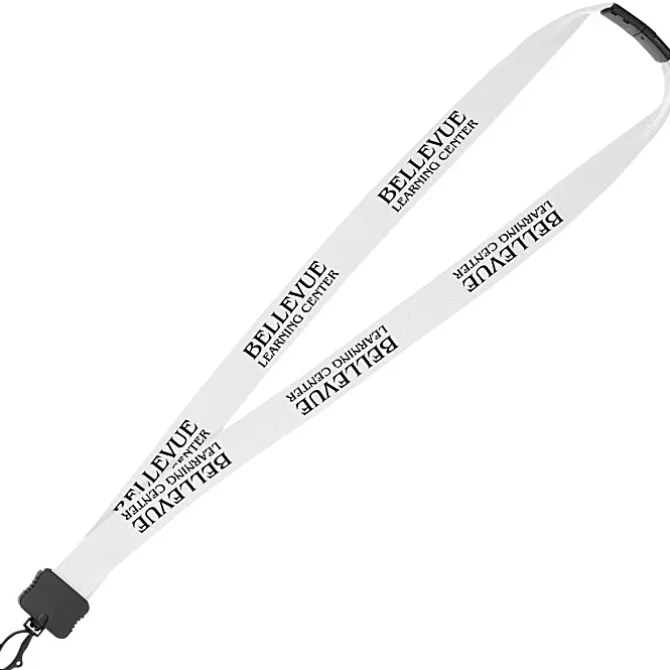 Lanyard with Neck Clasp - 7/8 inches - 32 inches - Plastic Swivel Snap Hook