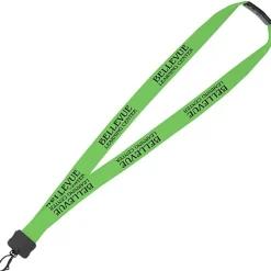 Lanyard with Neck Clasp - 7/8 inches - 32 inches - Plastic Swivel Snap Hook