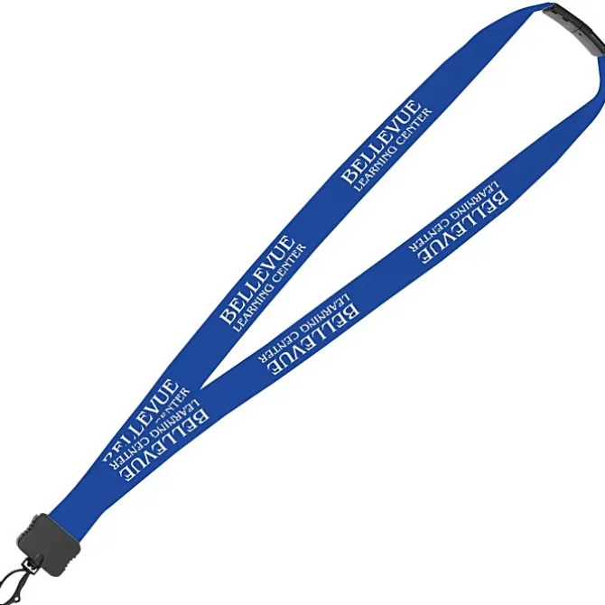 Lanyard with Neck Clasp - 7/8 inches - 32 inches - Plastic Swivel Snap Hook