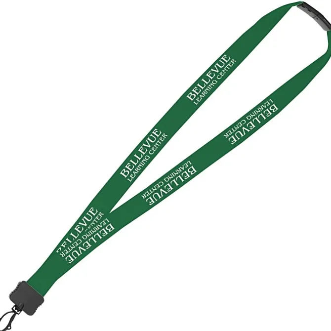 Lanyard with Neck Clasp - 7/8 inches - 32 inches - Plastic Swivel Snap Hook