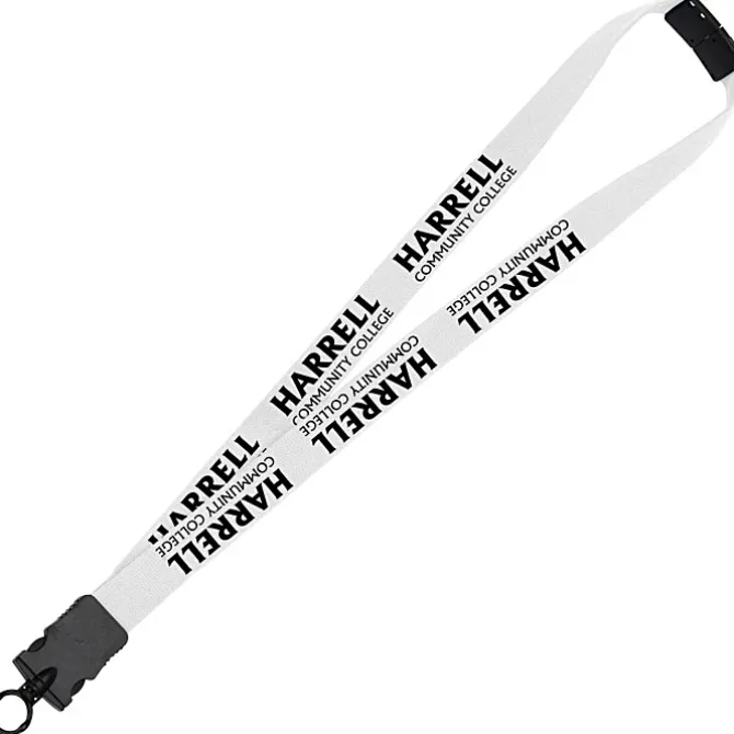 Lanyard with Neck Clasp - 7/8 inches - 32 inches - Snap Buckle Release