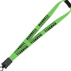 Lanyard with Neck Clasp - 7/8 inches - 32 inches - Snap Buckle Release