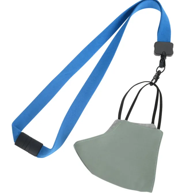 Lanyard with Neck Clasp - 7/8 inches - 32 inches - Large Metal Lobster Claw - 24 hr