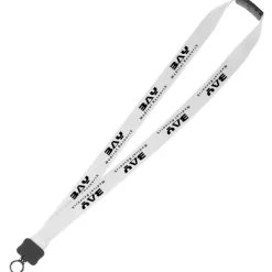 Lanyard with Neck Clasp - 7/8 inches - 32 inches - Plastic O-Ring