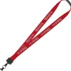 Lanyard with Neck Clasp - 7/8 inch - 32 inches - Large Metal Lobster Claw