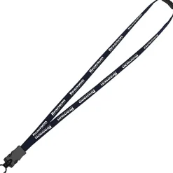 Lanyard with Neck Clasp - 5/8 inch - 32 inches - Snap Buckle Release
