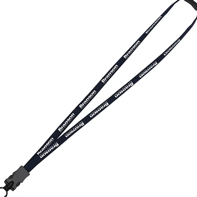 Lanyard with Neck Clasp - 5/8 inch - 32 inches - Snap Buckle Release