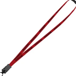 Lanyard with Neck Clasp - 5/8 inch - 32 inches - Snap Buckle Release