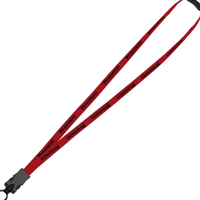 Lanyard with Neck Clasp - 5/8 inch - 32 inches - Snap Buckle Release