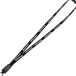 Lanyard with Neck Clasp - 5/8 inch - 32 inches - Snap Buckle Release