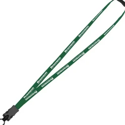 Lanyard with Neck Clasp - 5/8 inch - 32 inches - Snap Buckle Release
