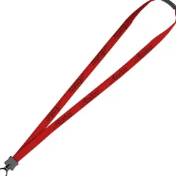 Lanyard with Neck Clasp - 5/8 inch - 32 inches - Plastic O-Ring - 24 hr