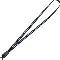 Lanyard with Neck Clasp - 5/8 inch - 32 inches - Snap Buckle Release - 24 hr