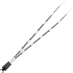 Lanyard with Neck Clasp - 5/8 inch - 32 inches - Snap Buckle Release - 24 hr