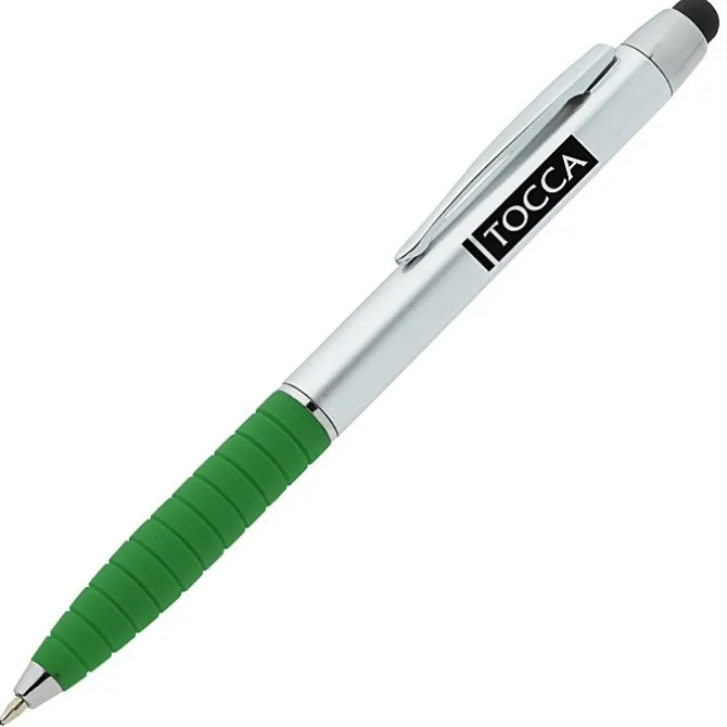 Laos Stylus Twist Pen - Silver