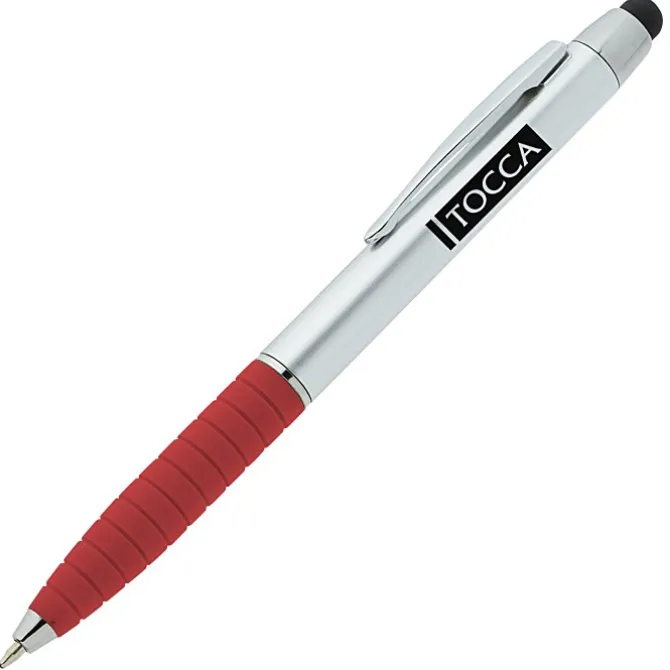 Laos Stylus Twist Pen - Silver