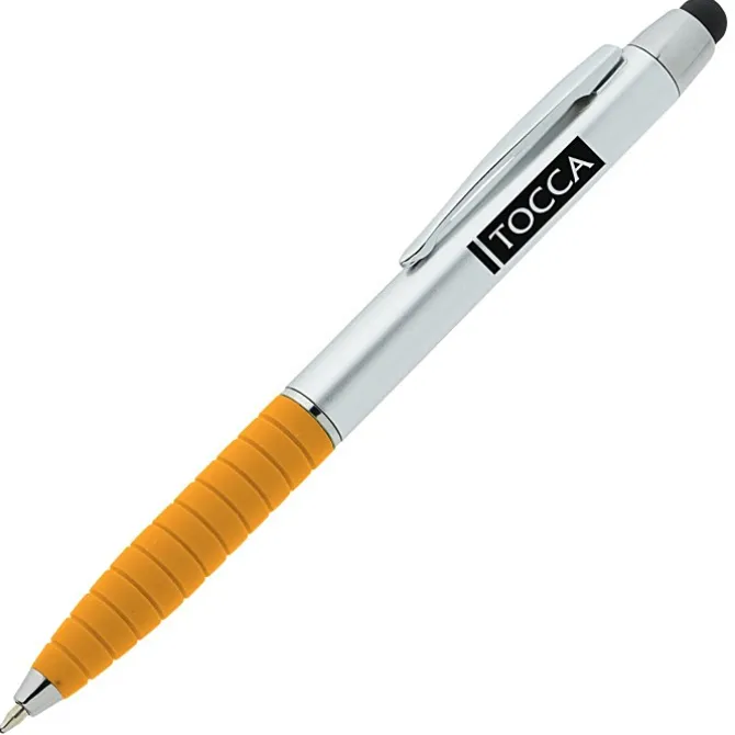 Laos Stylus Twist Pen - Silver