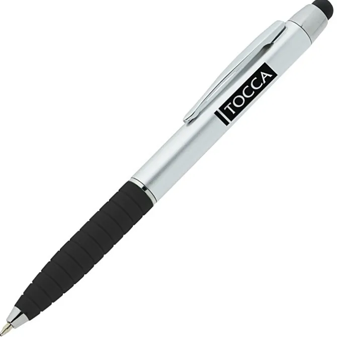 Laos Stylus Twist Pen - Silver