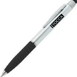 Laos Stylus Twist Pen - Silver - 24 hr