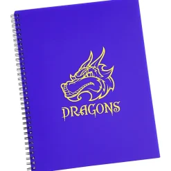 Large Narrow Ruled Spiral Notebook