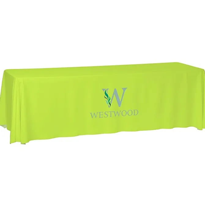 Laser Edge Closed-Back Table Throw - 8 feet
