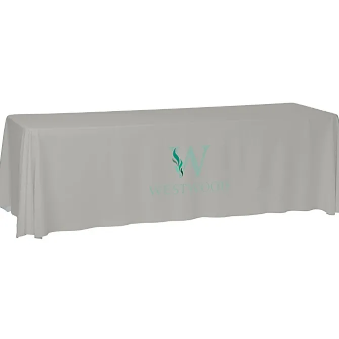 Laser Edge Closed-Back Table Throw - 8 feet