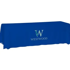 Laser Edge Closed-Back Table Throw - 8 feet