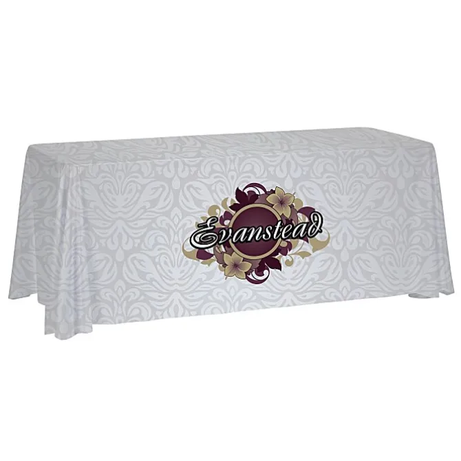 Laser Edge Featherweight Open-Back Table Throw - 6 feet