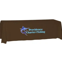 Laser Edge Open-Back Table Throw - 8 feet
