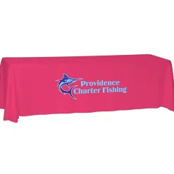 Laser Edge Open-Back Table Throw - 8 feet