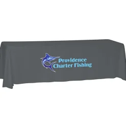 Laser Edge Open-Back Table Throw - 8 feet