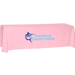 Laser Edge Open-Back Table Throw - 8 feet