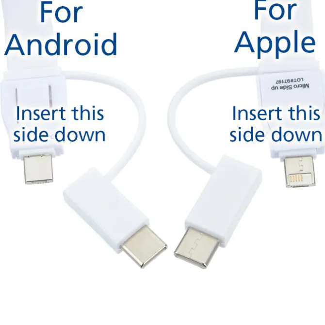 Layton Duo Charging Cable Lanyard