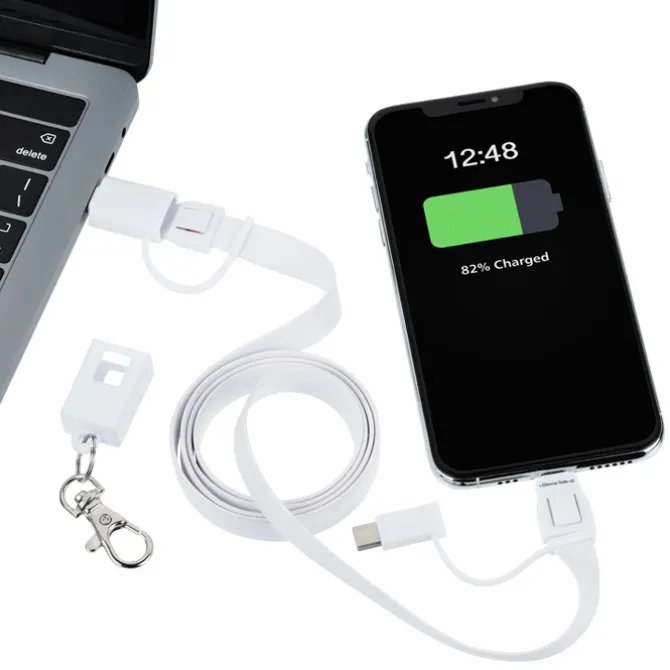 Layton Duo Charging Cable Lanyard