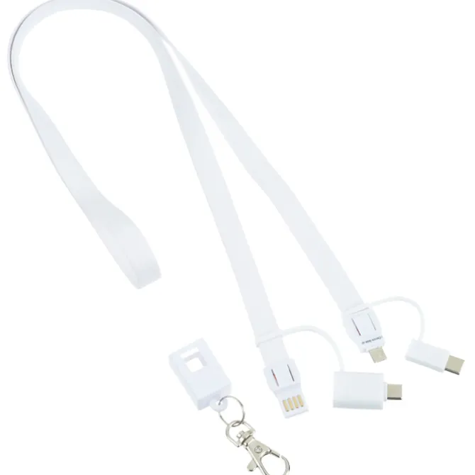 Layton Duo Charging Cable Lanyard
