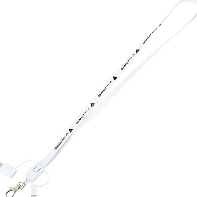Layton Duo Charging Cable Lanyard