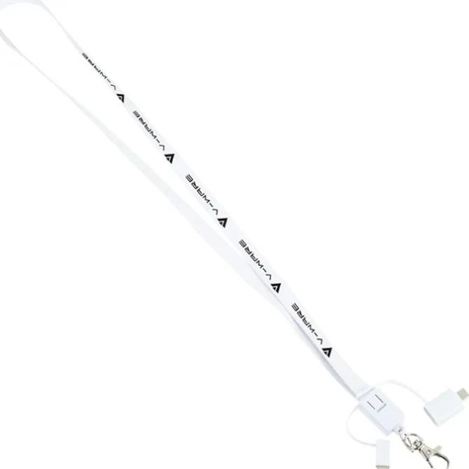 Layton Duo Charging Cable Lanyard