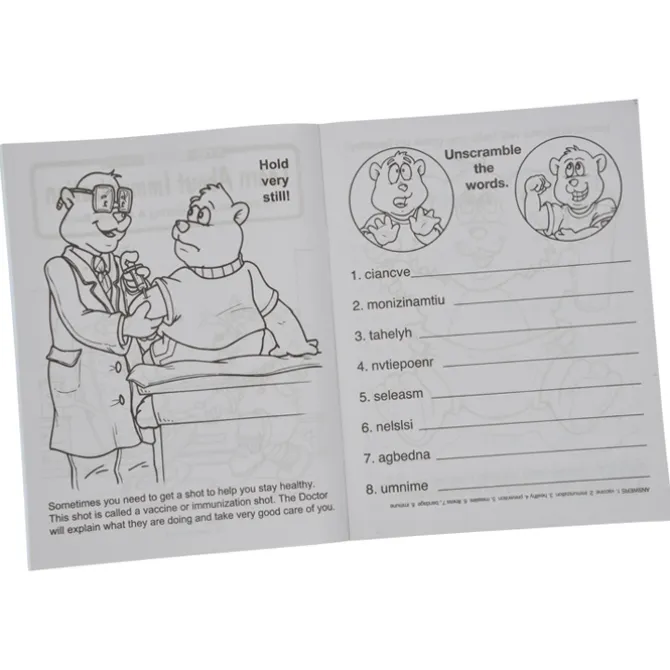 Learn About Immunization Coloring Book