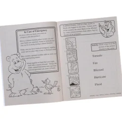 Learning Natural Disaster Safety Coloring Book