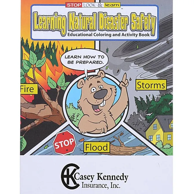 Learning Natural Disaster Safety Coloring Book
