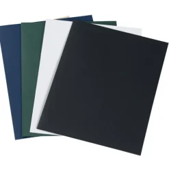 Leatherette Paper Two-Pocket Presentation Folder