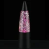 LED Glitter Rocket Lamp