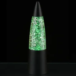 LED Glitter Rocket Lamp - 24 hr